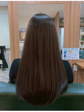 ビーチ ヘア メイク 綱島店(BEACH hair make) 女神の艶髪ストレートロング