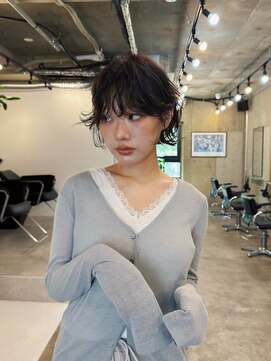 ヒュージ 三軒茶屋(huge) レイヤーボブ/ボブパーマ/ニュアンスパーマ/20代30代