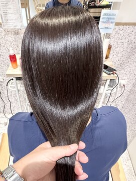 ゼストソエル(ZEST soell) 酸性ストレート×髪質改善カラー