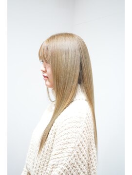 チェロ 中町(CHERO) ★美髪ダブルカラー大人可愛い＃モテ髪＃透明感カラー＃ブリーチ