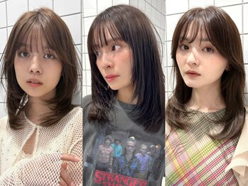 ソト 銀座(soto.)の写真/【こだわるフォルム】顔周りレイヤーカットで抜け感style*髪質改善トリートメントでうるおうツヤ髪に[銀座]