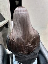 エースヘアー(A.hair)&nbsp;ラベンダーグレージュ/レイヤーカット/髪質改善トリートメント