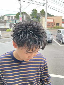 無造作ショートスタイル