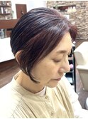 前下がりショートボブ