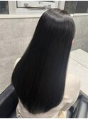 透明感ブルーブラック韓国ヘア学割U24