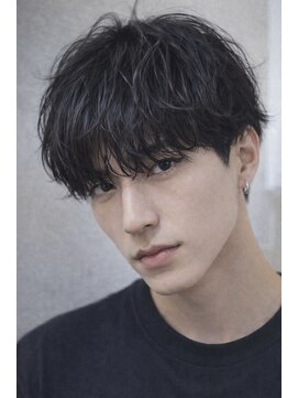 ベル 表参道店(Belle) 【セットを簡単に】韓国マッシュ/シャドウパーマ/フェザーパーマ