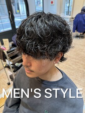 アロハ(ALoha) 《 メンズ 》波巻きパーマ