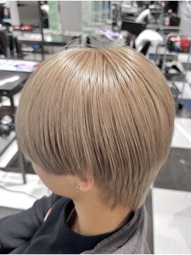 オーシャントーキョー(OCEAN TOKYO) メンズナチュラルマッシュミルクティーベージュ