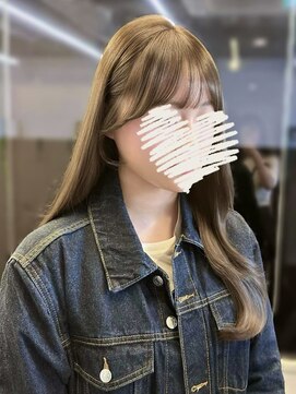 フォンズ(FONS) 上品韓国ヘアオリーブベージュ