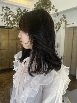 ヘアーアイスカルテット(HAIR ICI QUARTET) 20代30代◎くすみオリーブグレージュ