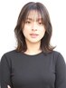 【人気No.3】 カット＋リタッチカラー+ハホニコTR+へアリセッター￥10980