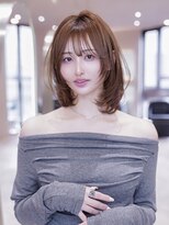 イオ 本厚木(io)&nbsp;くびれ顔周りレイヤーカットミディアム美髪質改善トリートメント