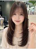 ワンカールで決まるレイヤースタイル