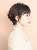 ひし形ショートボブ/ショートヘア/30代/40代/50代/表参道