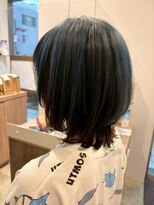 ビ ダーン(be done)&nbsp;レイヤーボブグラデーションカラー