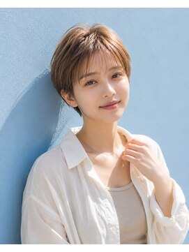 レフラム 亀有駅 亀有北口店(le:fro:m) ショートボブ髪型20代30代40代50代前髪あり前髪なし面長丸顔亀有