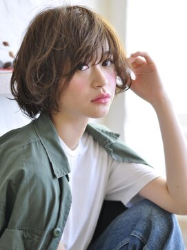 エレノア 渋谷公園通り店(Eleanor) ふわショートボブ【PREGO】