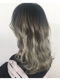 【ALIVE吉祥寺】プラチナシルバーグラデーションカラー◎