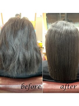 髪質改善ヘアエステ