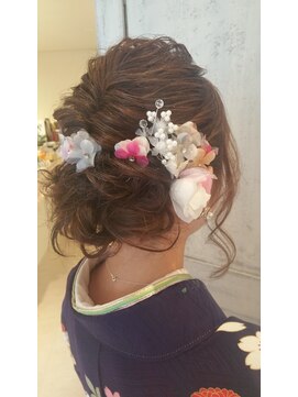 ワークスヘアー(WORKS HAIR) KIMONOスタイル