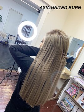 エイジア ユナイテッド バーン(ASIA UNITED BURN) ◆ASIA◆ milk color