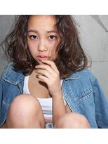 ソルトウォーター(SALT WATER)&nbsp;【外国人風】アッシュ　束感たっぷりハイライト ボブ　susaki