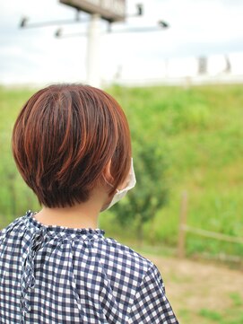 チームボス(Team BOSS) 髪育(ハイライトピンクベージュカラー)