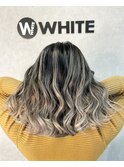 [WHITE RYOTA]最強無敵強靭コントラストバレイヤージュ