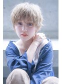 【Taylor 大宮】ゆるふわショート×ミルクティーベージュ