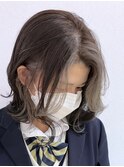 学割U24 韓国風 ウルフ フェイスレイヤー 顔周り 前髪 415