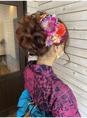 浴衣のヘアアレンジ