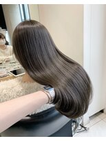 ガリカ 渋谷(Gallica)&nbsp;オリーブグレージュ×ロングヘア