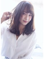 ヘアアンドメイク シークネクスト(HAIR&MAKE SeeK NEXT) 【SeeK NEXT島貫】透明感イルミナカラー×ふわミディ