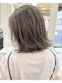 馴染ませハイライトグレージュ