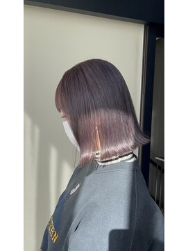 エイミー(Aimee) Aimee町田 外ハネボブ×ラベンダーベージュ