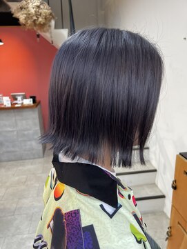 ノア(noa.) #シルバーグレー × ターコイズブルー