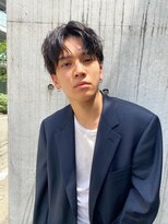 コンティニュー オモテサンドウ(CONTINUE OMOTESANDO)&nbsp;お手入れ簡単！ゆるふわナチュラルセンターパートメンズカット