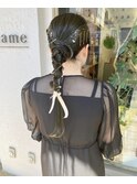 ヘアセット/オリジナルセット/ヘアアレンジ/ポニーアレンジ