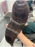 アッシュグレー×髪質改善