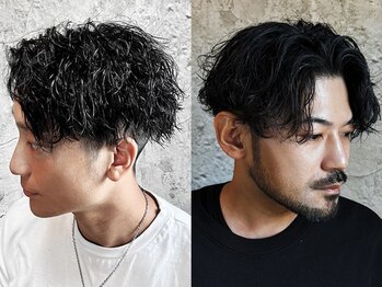 ウルフ(WOLF)の写真/高技術×安心価格×ダメージレス『メンズパーマ』大人の色気を演出♪ツイストパーマ・スパイラルパーマも◎