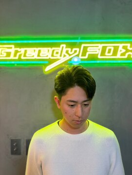 グリーディーフォックス 代々木(Greedy FOX) 波巻き/ハイライト/マッシュパーマ/ウルフ[シェービング