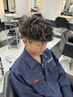 《学割U24☆メンズ限定》men'sカラー＋パーマ＋カット￥19100→12900