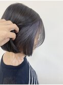 ボブ×アッシュグレー