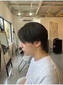 MEN'SHAIRアッシュブラックベリーショートダークアッシュ