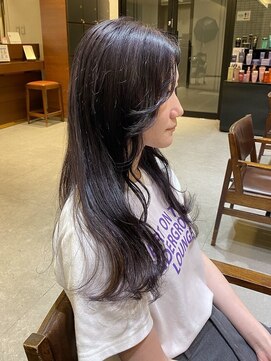 フルショウ 梅田(FURUSHO) ラベンダーカラー/韓国風レイヤー/