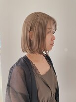 ロマリア 渋谷 渋谷宮益坂(Lomalia)&nbsp;【Lomalia渋谷】似合わせカットメルティカラーベージュボブ