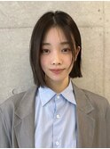 結べる耳かけタッセルボブ/タンバルモリ/切りっぱなしボブ