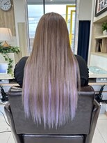 アース オーセンティック アクロスプラザ 与次郎店(EARTH Authentic)&nbsp;パープルラベンダーエクステ