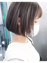 シェリ ヘアデザイン(CHERIE hair design)&nbsp;ボブ×コントラストハイライト◎