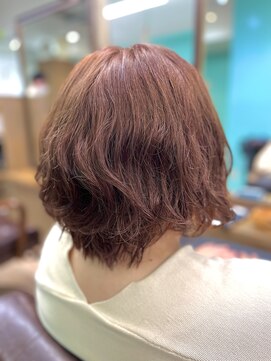 ヘアジーナ(Hair Jina) 春色♪やわらかピンクベージュ